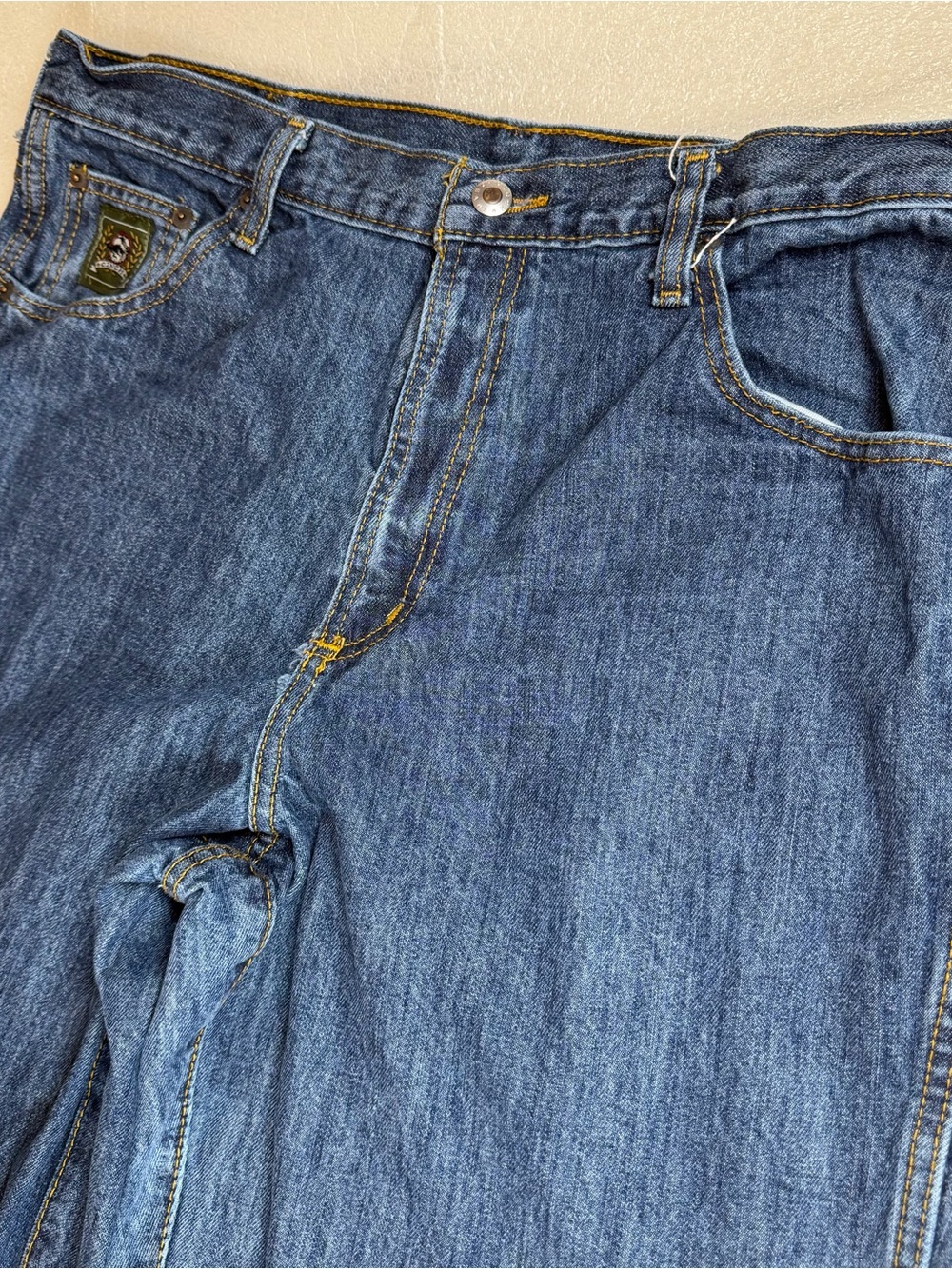 Cinch Green Label MB90530002 Jeans Mens 38x38 Medium Wash Relaxed Straight Denim